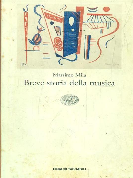 Copertina di Breve storia della musica
